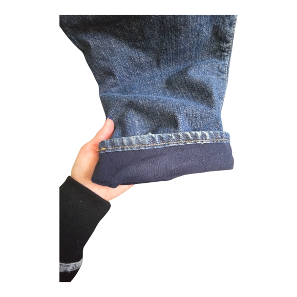 HATHAWAY Denim Fleece Lined Jeans - Picture 6 of 13
